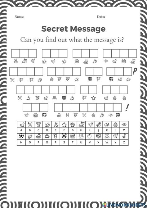 Secret Hidden Messages! .